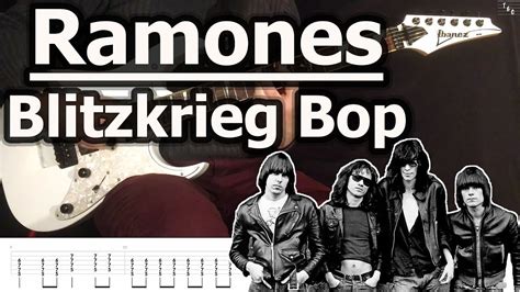 Blitzkrieg Bop: Energetisch gitaarwerk ontmoet rauwe punkrock-vocalen.